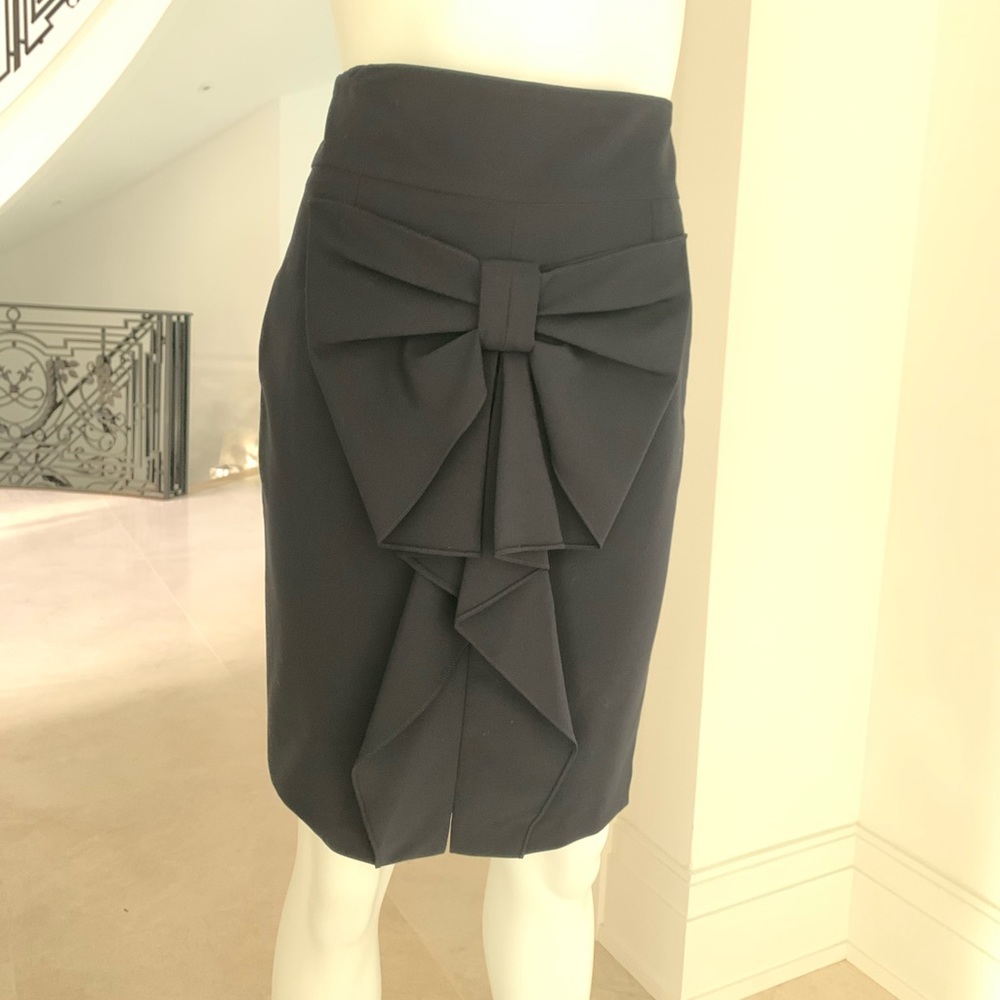2 for $20 Navy Bow front skirt